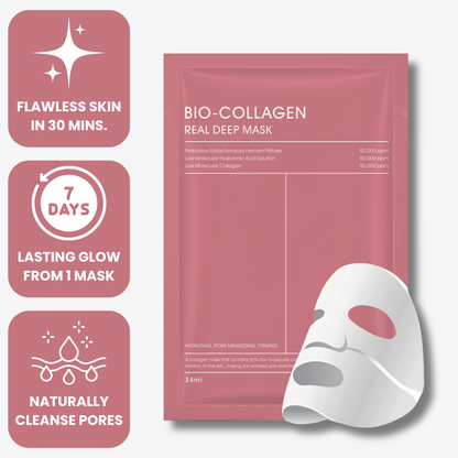 Collagen Deep Cleanse Mask- x4 Pack